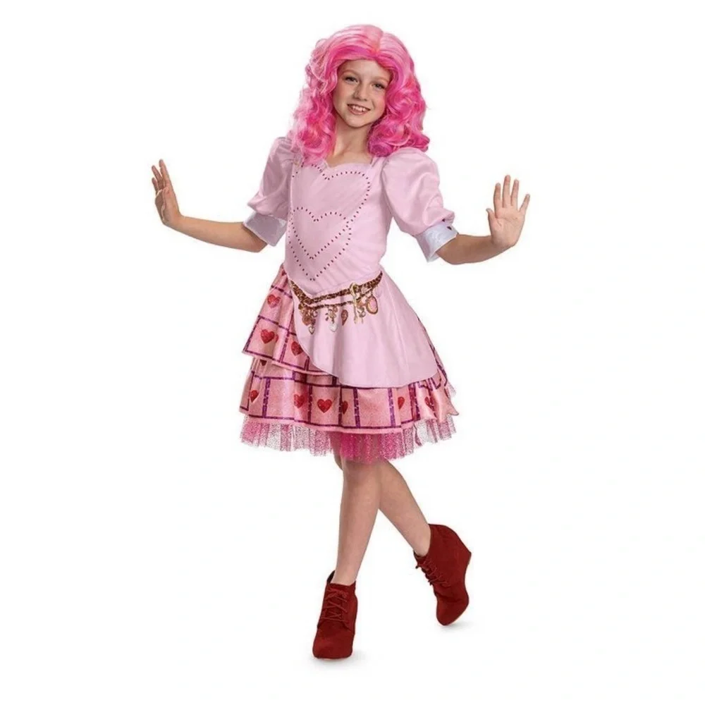 NWT Descendants: The rise of Red Bridget Deluxe Kids Halloween Costume Kids Sz S